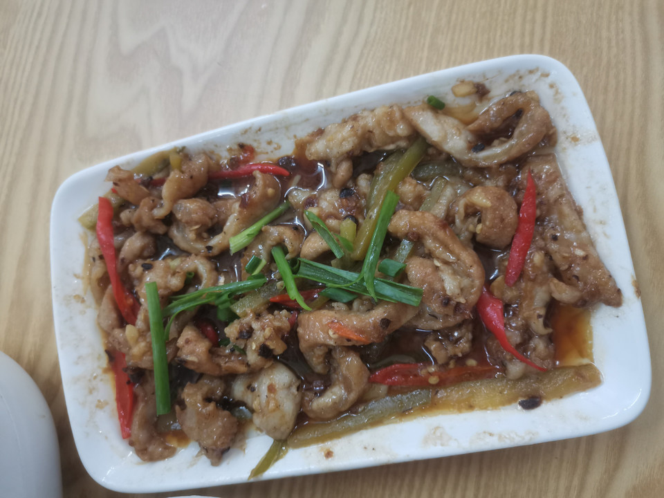 香辣猪板筋图片