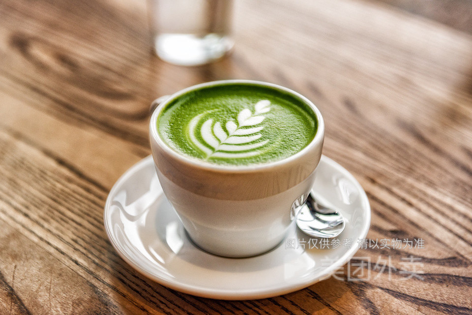 抹茶拿铁图片
