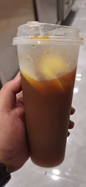 港式冻柠茶图片