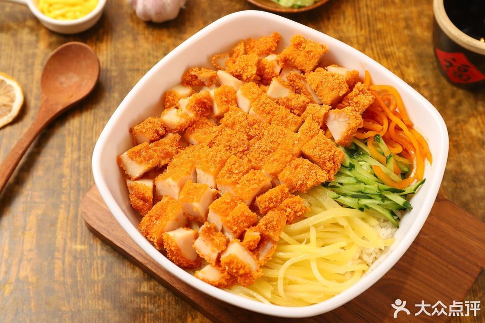 大帅府巴西烤肉脆皮鸡拌饭棘洪滩店