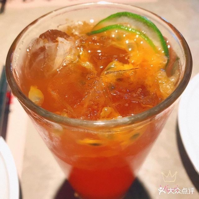 百香果冰红茶图片