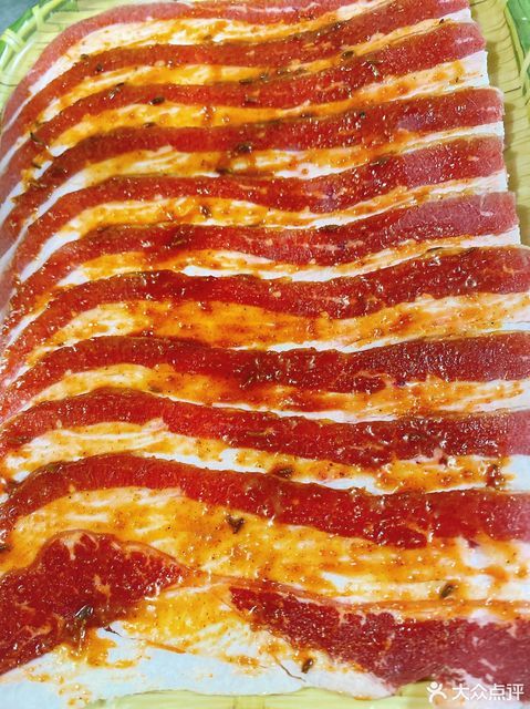 秘制牛五花图片