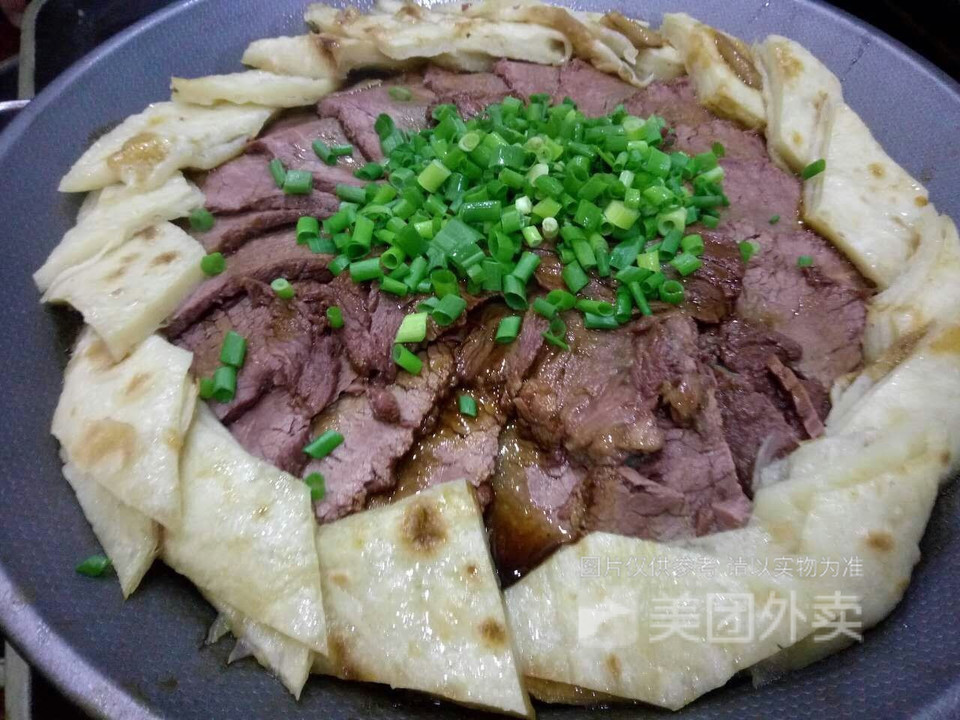 驴肉泡饼图片