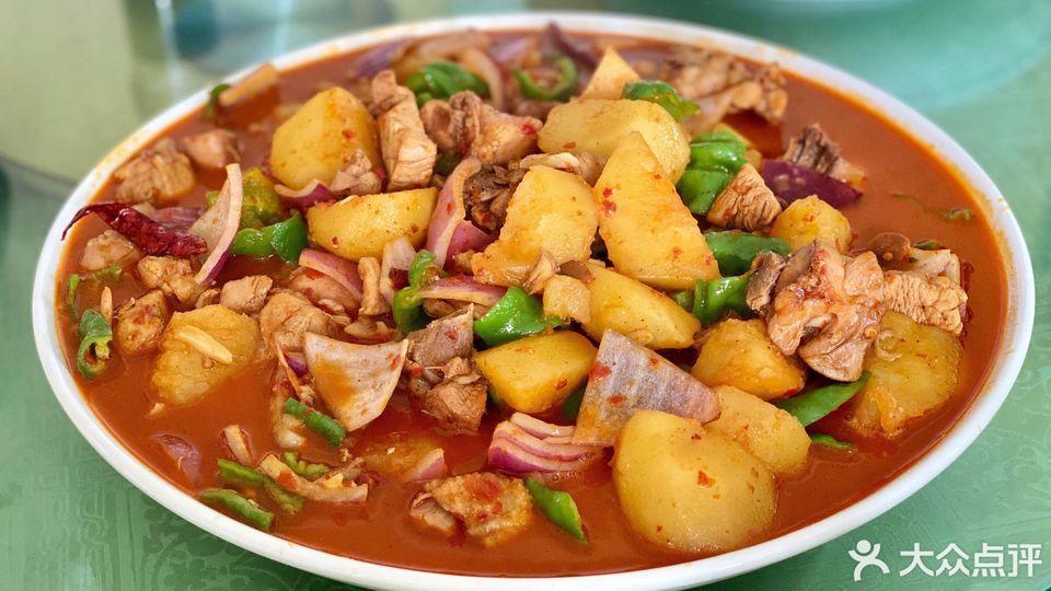 宁鑫楼大盘鸡炒烩肉图片