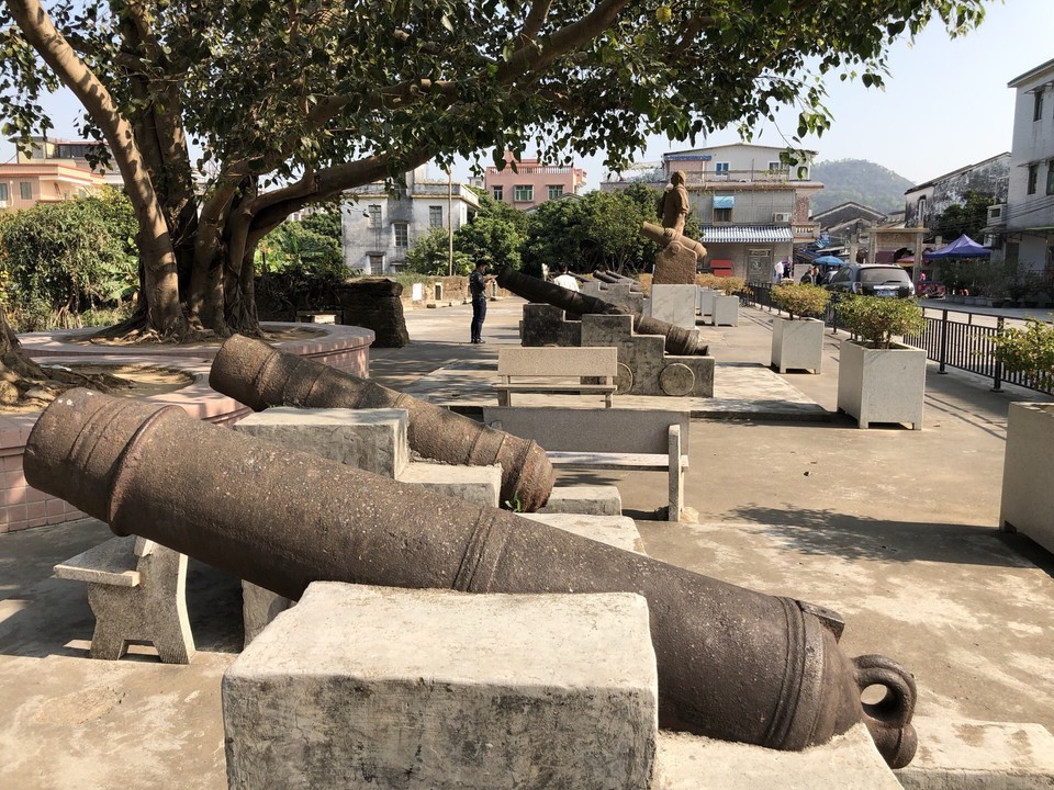 珠海淇澳岛抗英遗址