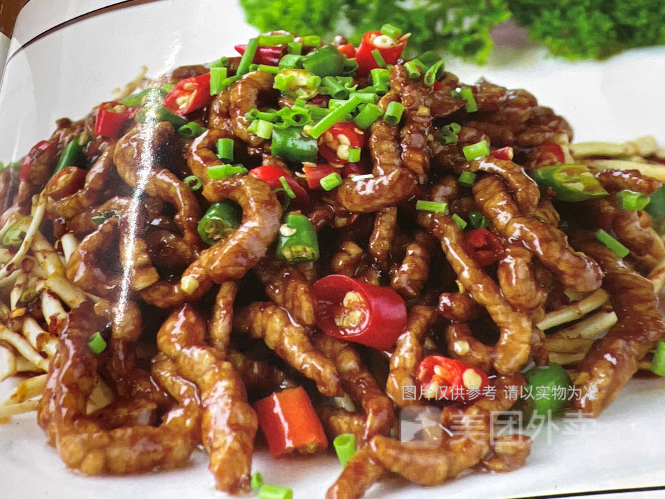 折耳根酱爆肉丝图片