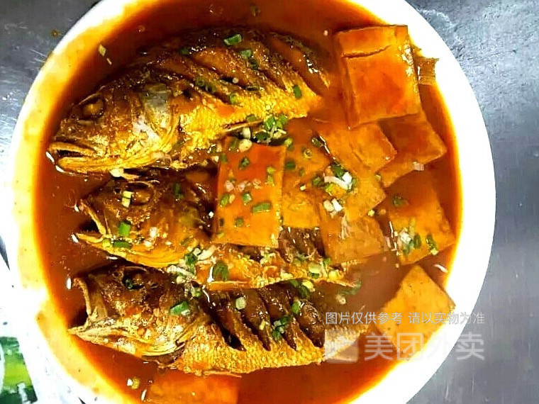 黄鱼烧豆腐图片