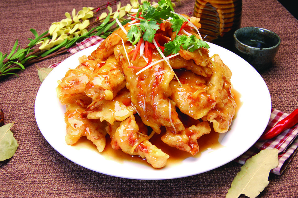 传统锅包肉图片