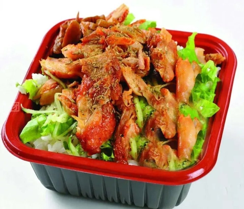 张姐烤肉拌饭脆皮鸡饭