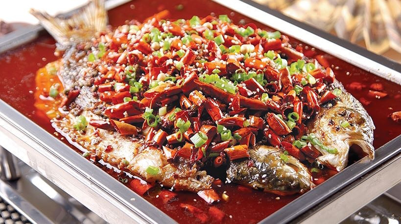 香辣烤草鱼2.8斤图片