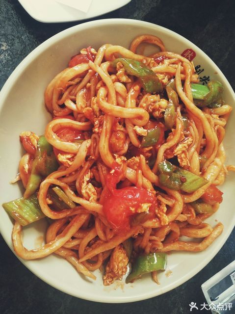 西红柿鸡蛋炒剔尖图片