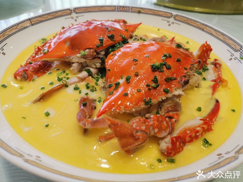 芙蓉蒸野生蟹图片