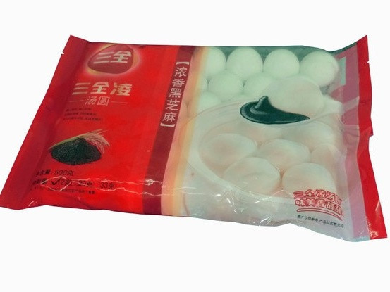 三全黑糯米汤圆图片