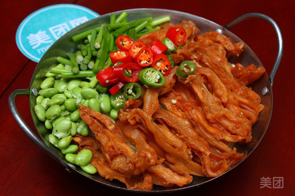 干锅去骨鸭掌图片