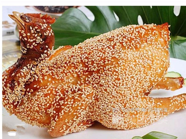 秘制芝麻鸡 招牌手撕鸡
