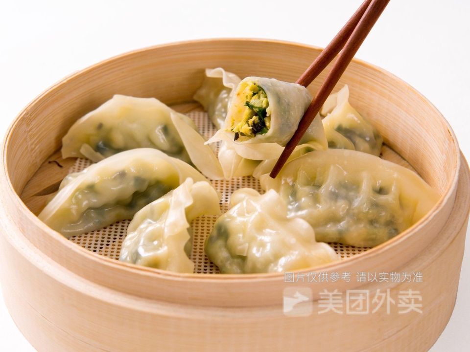 素三鲜蒸饺图片