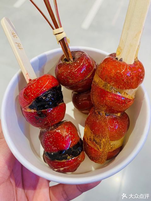 mini夹馅糖葫芦图片