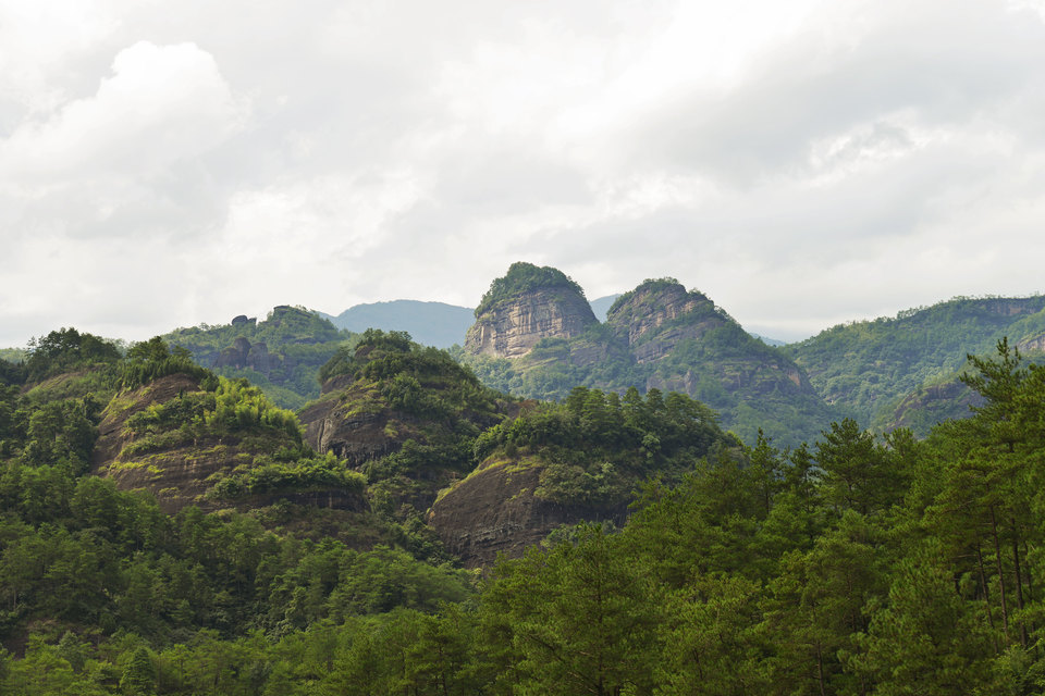 武夷山风景名胜区-并莲峰图片