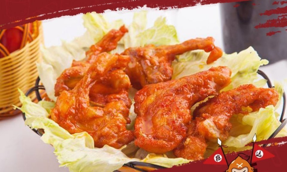 秘制鸡锁骨图片