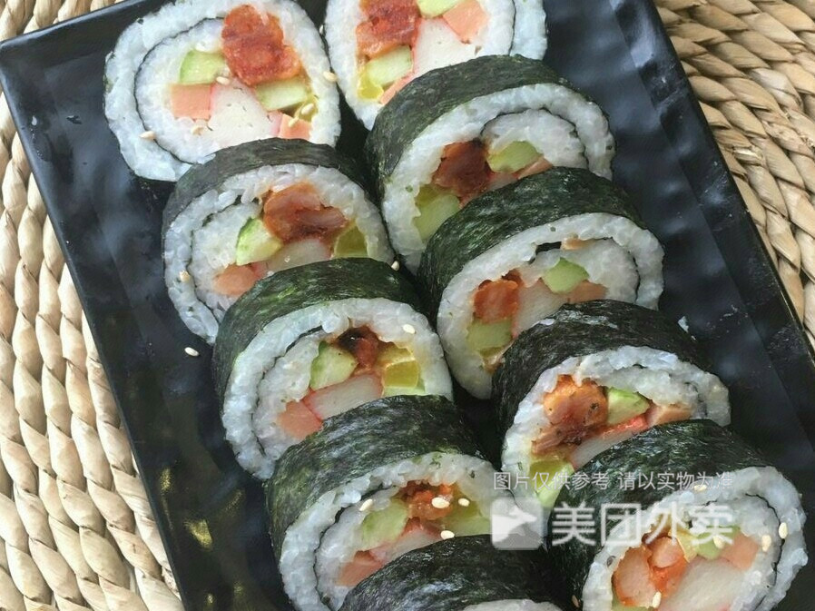 奥尔良烤肉卷图片