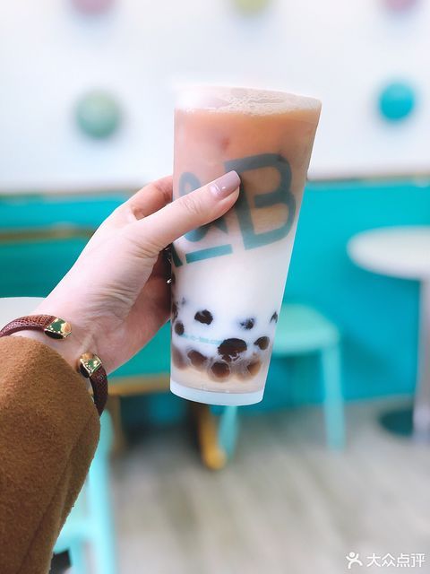 焦糖红豆龙珠鲜奶茶图片