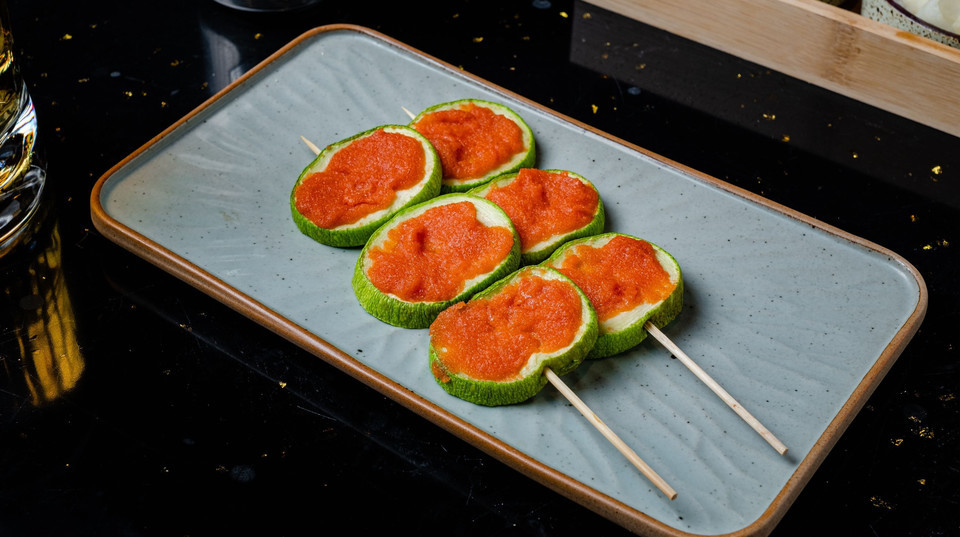 明太子西葫芦图片