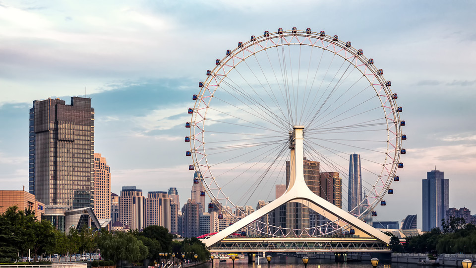              天津之眼摩天轮