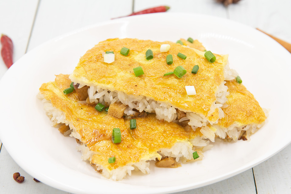 蒸米粒武汉三鲜豆皮