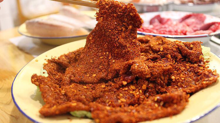 秘制麻辣牛肉图片