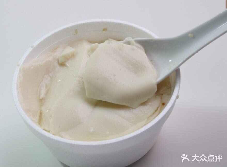 椰汁豆腐花图片