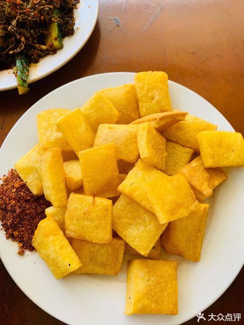 油炸豌豆粉图片