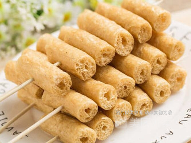 素鸡肠炸串图片