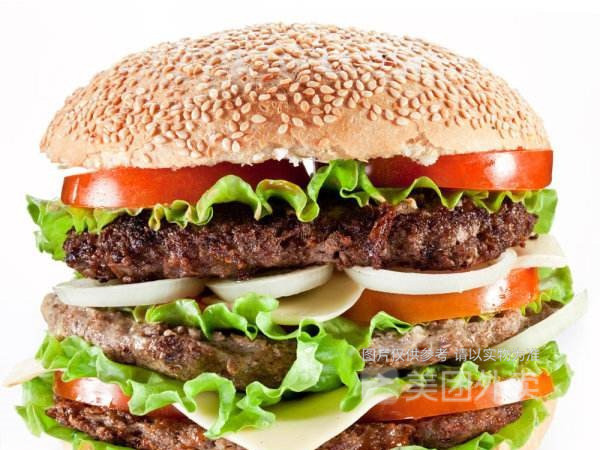 双层香辣鸡腿堡图片