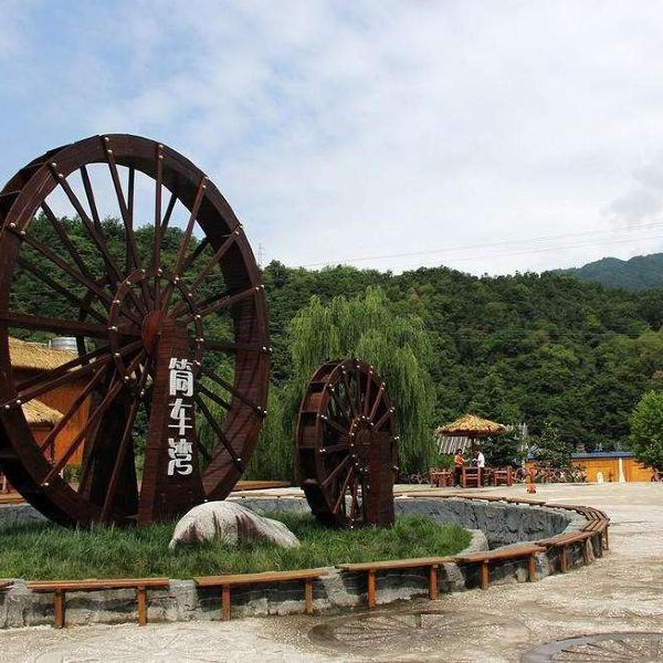 扶疏子:筒车湾景区位于秦岭南坡腹地