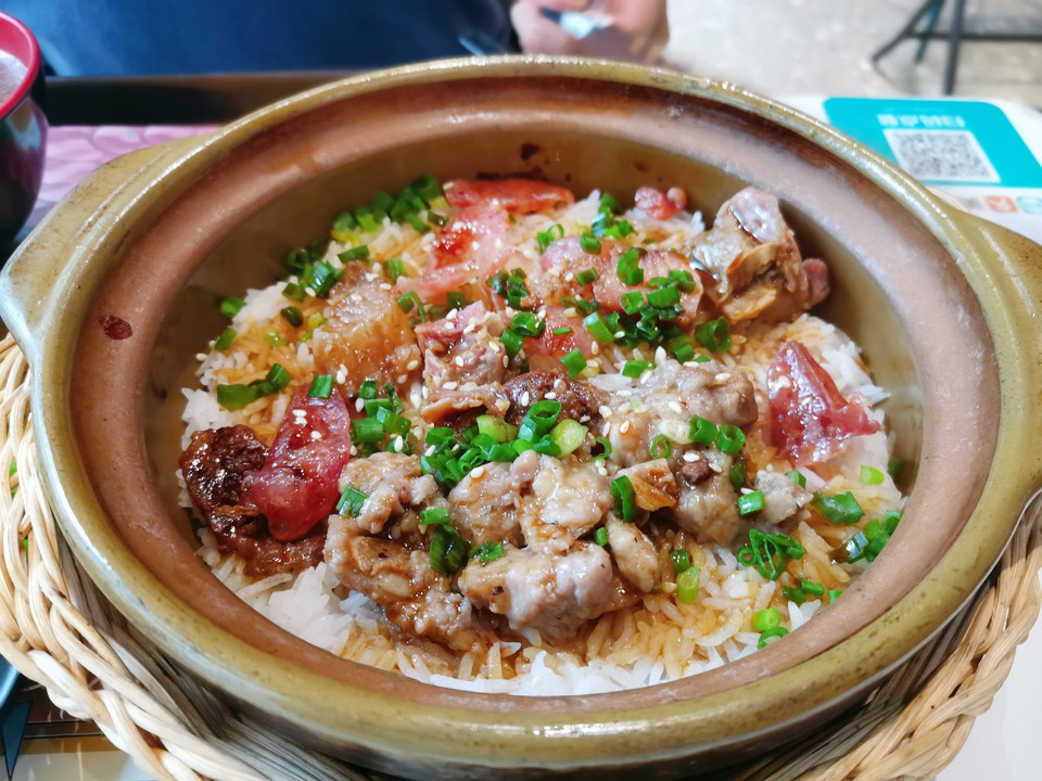 腊味排骨饭图片