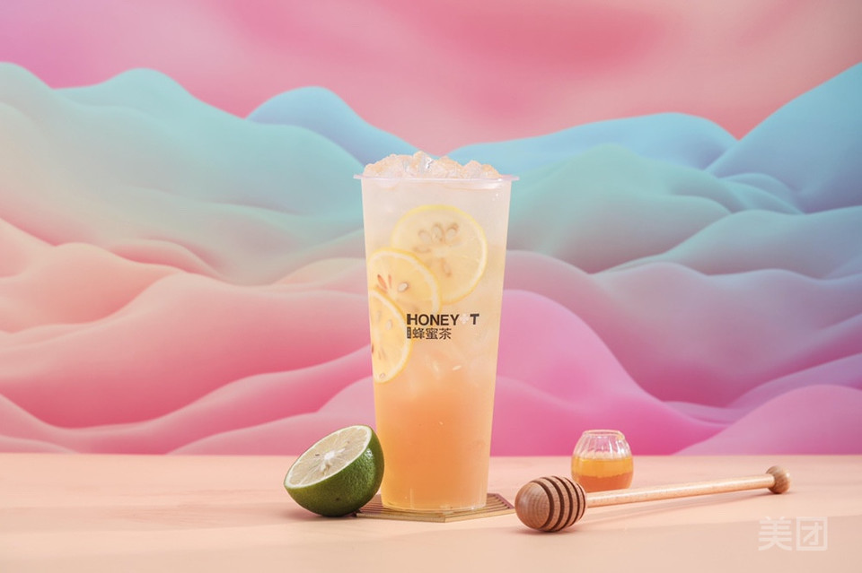 蜂蜜柠檬乌龙茶图片