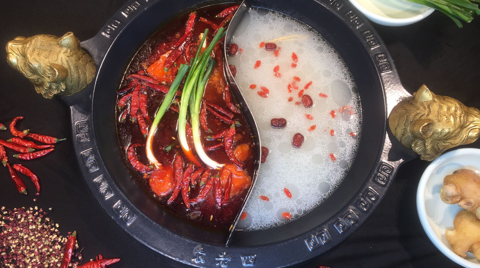 经典鸳鸯锅图片