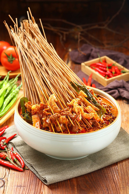 红油钵钵鸡图片