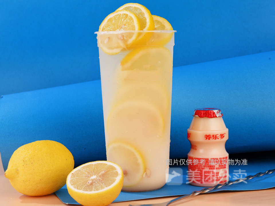 柠檬养乐多图片