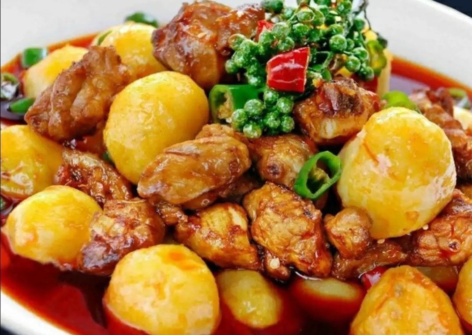 肉段小土豆图片