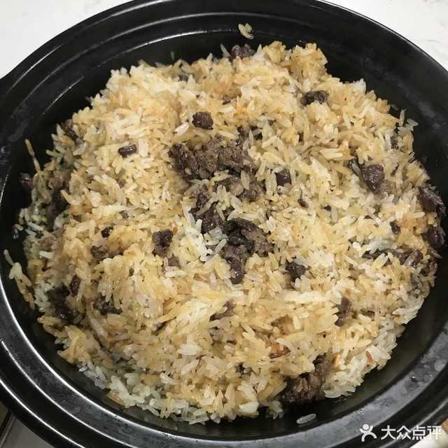 驴血驴肉煲仔饭图片