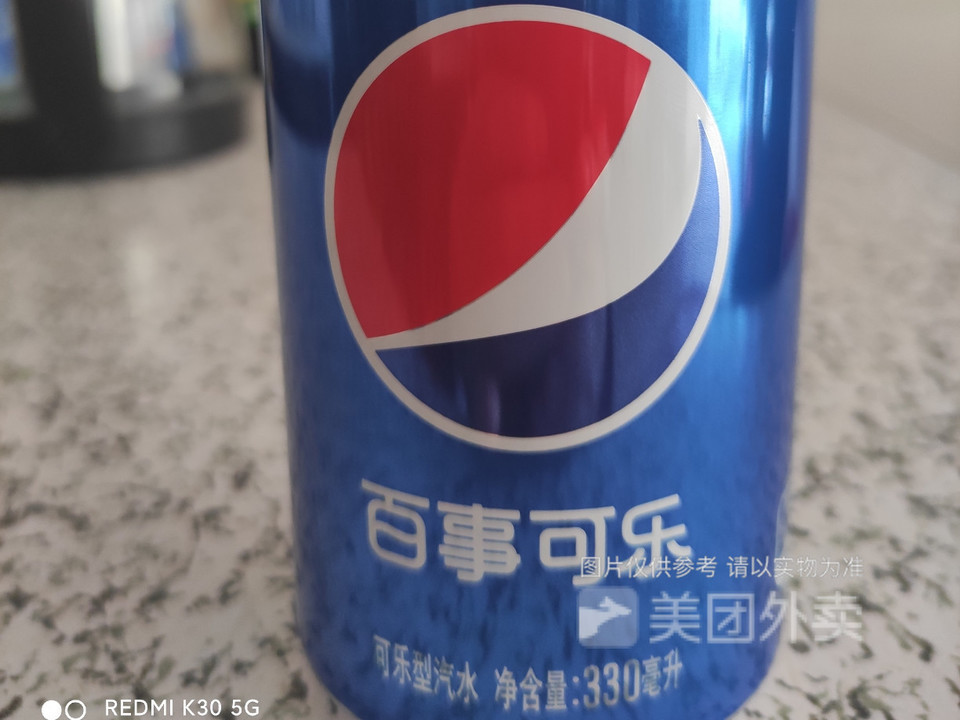 百事可乐罐装图片