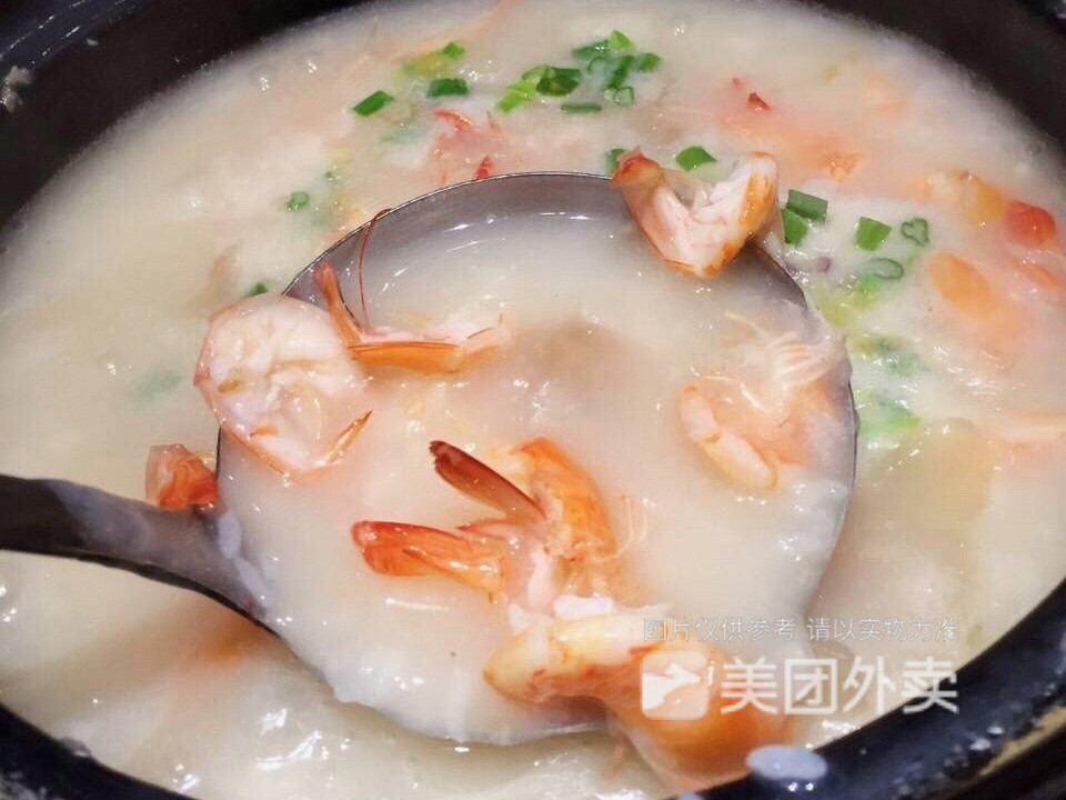 鲜虾粥图片