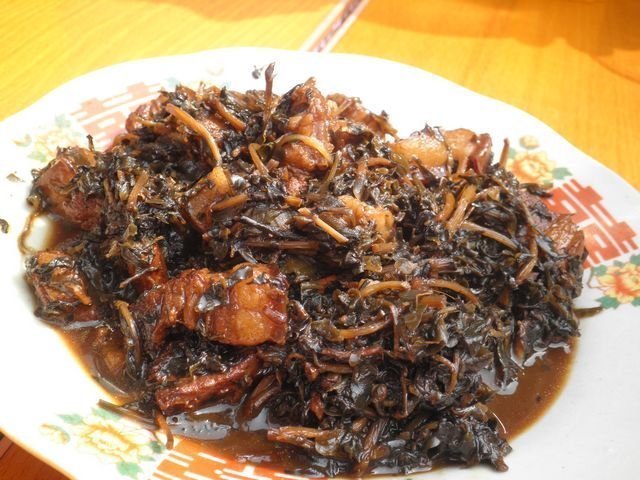 马齿苋烧肉图片