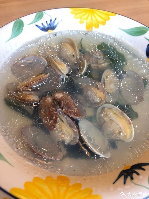 海带花甲汤图片