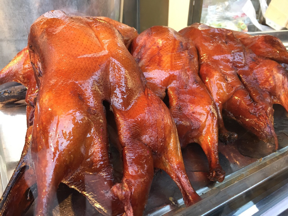 老北京片皮烤鸭店