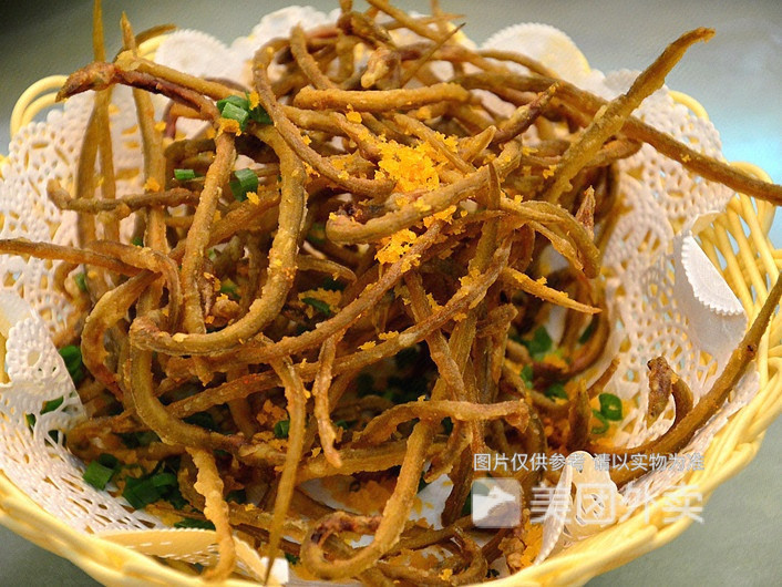 椒盐小鳗鱼图片