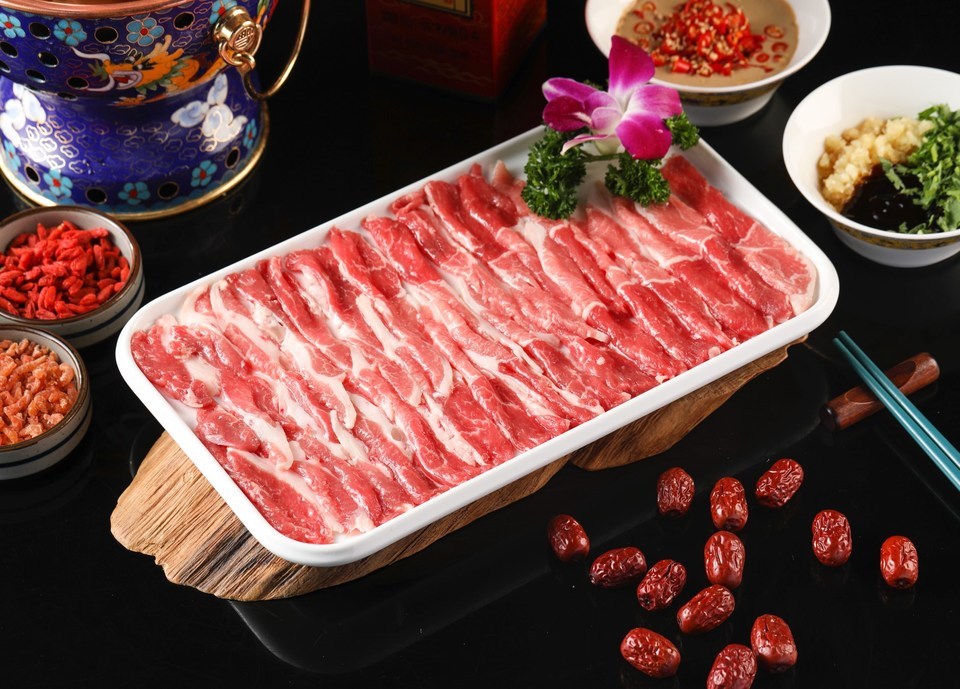 鲜切元宝肉图片