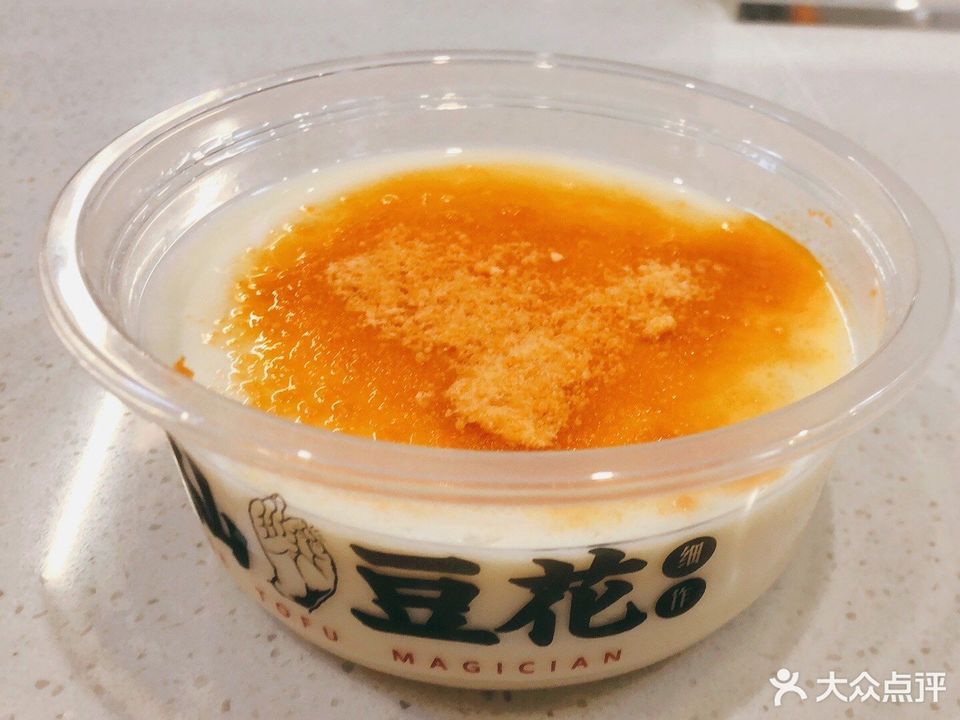 黄糖豆花图片