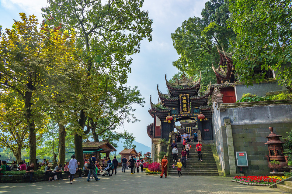 都江堰松茂古道图片